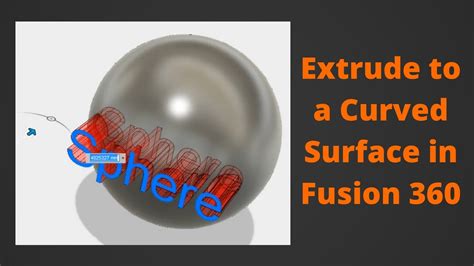 This function will attempt to properly project (i. . Fusion 360 extrude curved surface